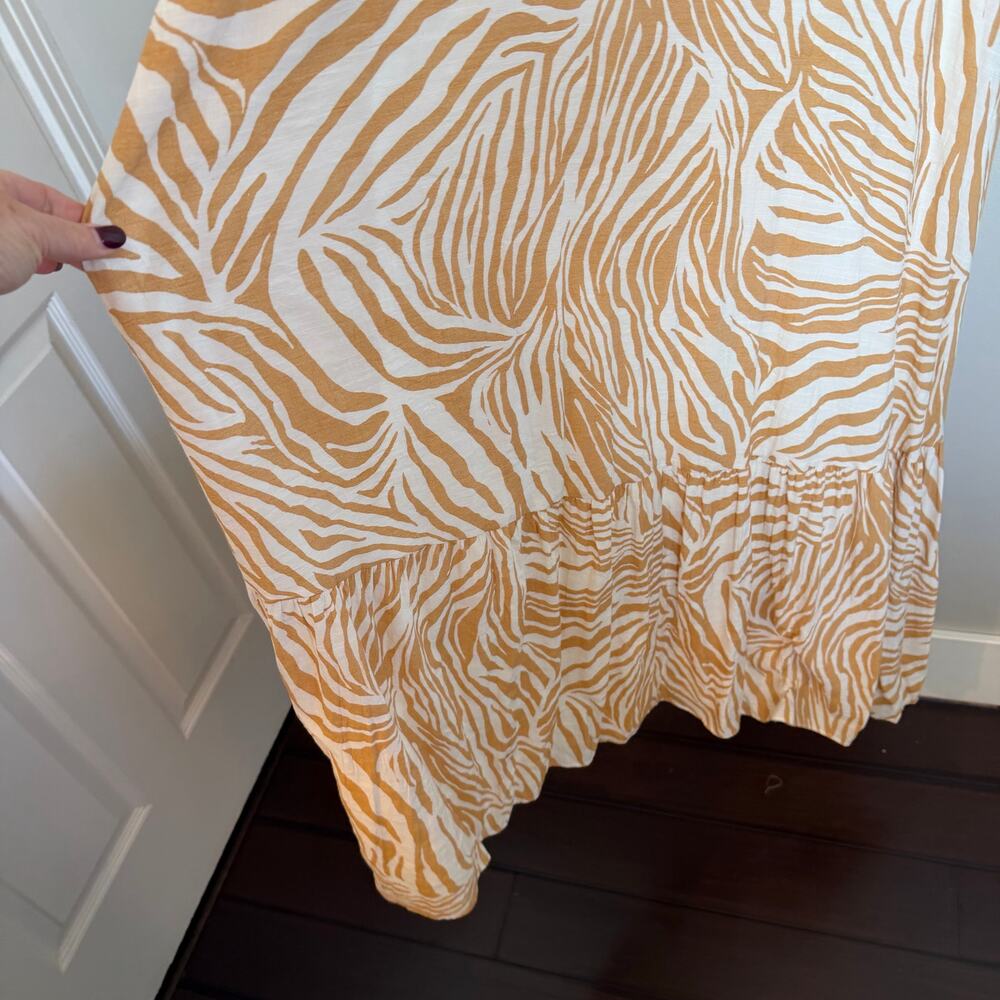 Nine West XXL Linen Blend Halter MAXI Dress - Picture 4 of 5